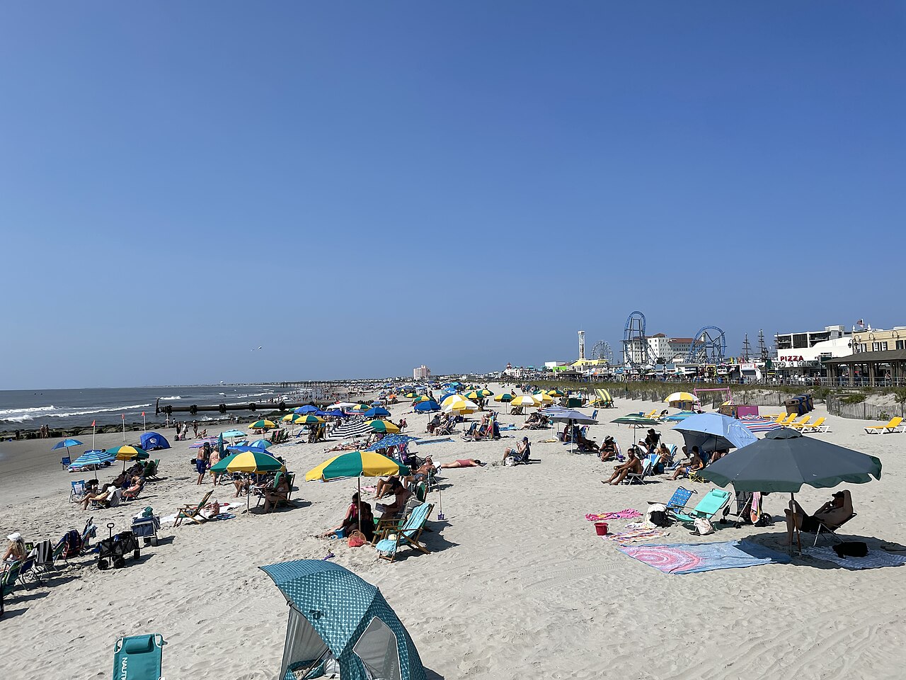 Ocean City, NJ beach